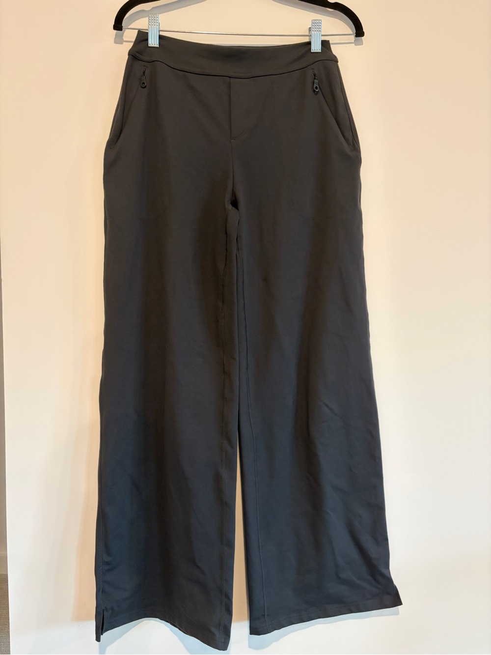 OFFLINE by Aerie The Hugger Trouser Wide Leg Pants Charcoal Gray Size S/P